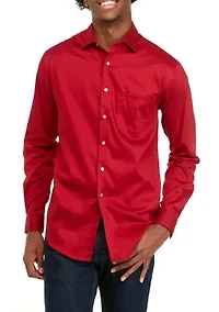 Men's Ultra Wrinkle Free Stretch Collar Shirt