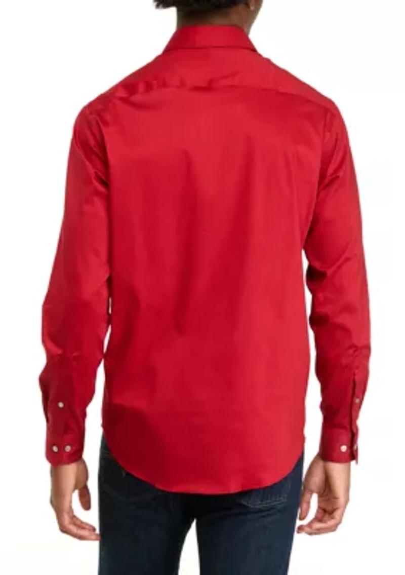 Men's Ultra Wrinkle Free Stretch Collar Shirt