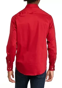 Men's Ultra Wrinkle Free Stretch Collar Shirt