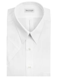 Short Sleeve Poplin Dress Shirt