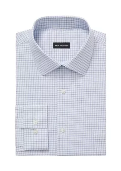Men's Regular Fit Ultra Wrinkle Free Flex Collar Dress Shirt