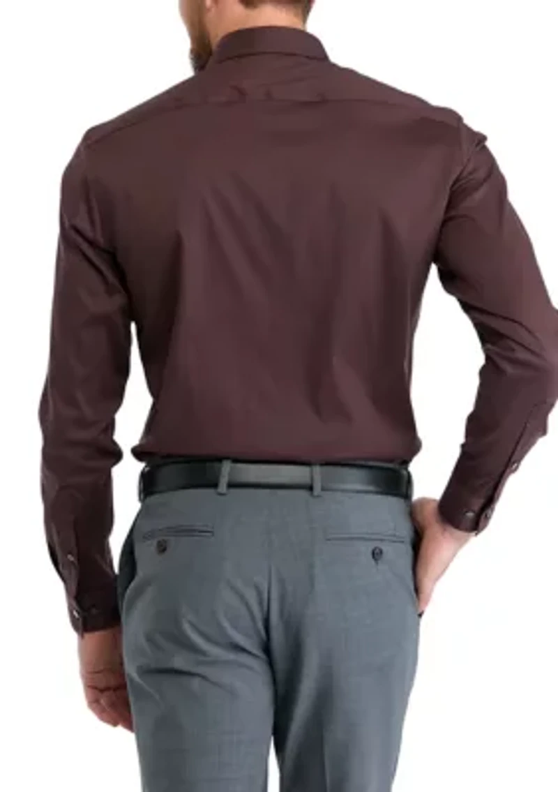 Men's Ultra Wrinkle Free Stretch Collar Shirt