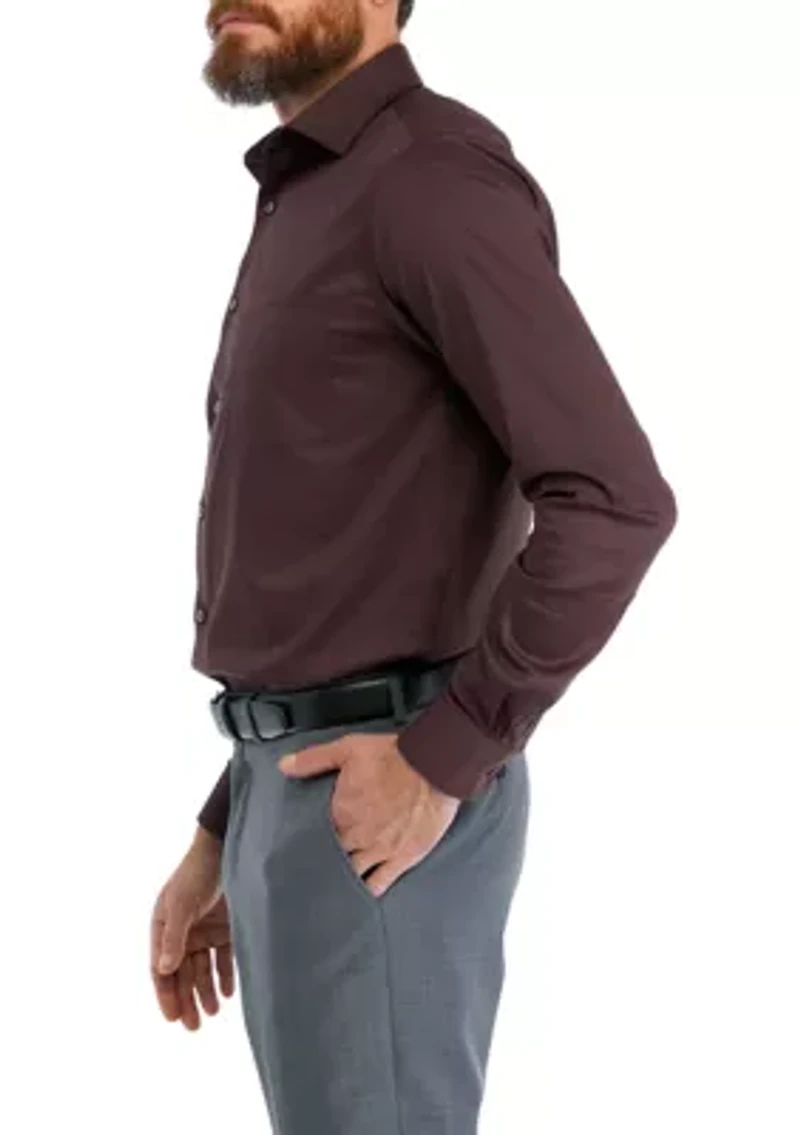 Men's Ultra Wrinkle Free Stretch Collar Shirt