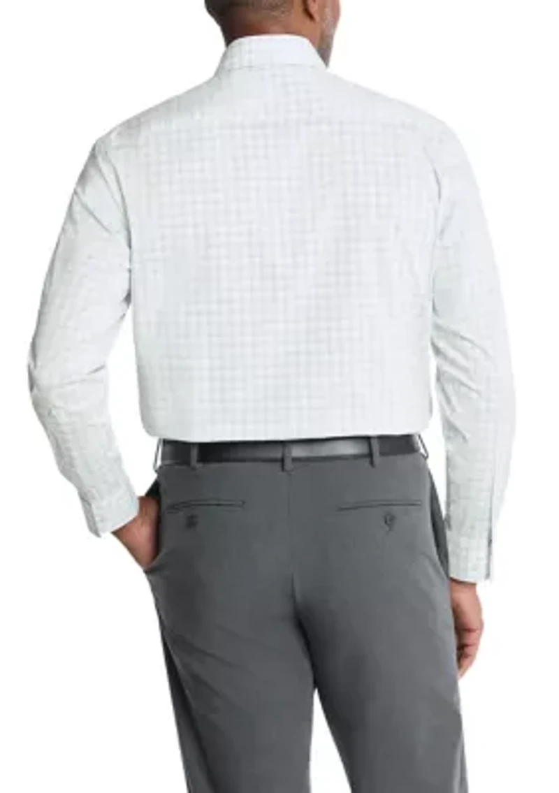Men's  Ultra Wrinkle Free Regular Fit Dress Shirt, Flex Collar