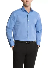 Men's Ultra Wrinkle Free Flex Collar Slim Fit Dress Shirt