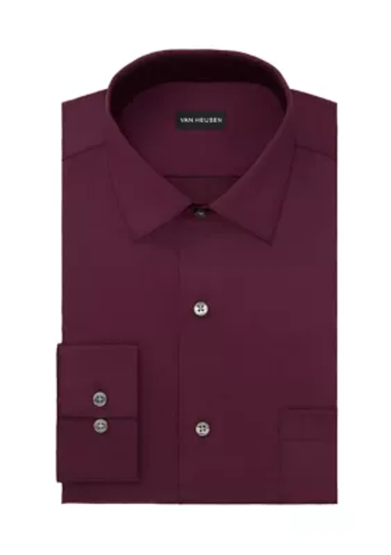 Men's Ultra Wrinkle Free Regular Fit Dress Shirt