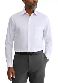 Men's Ultra Wrinkle Free Flex Collar Regular Fit Shirt