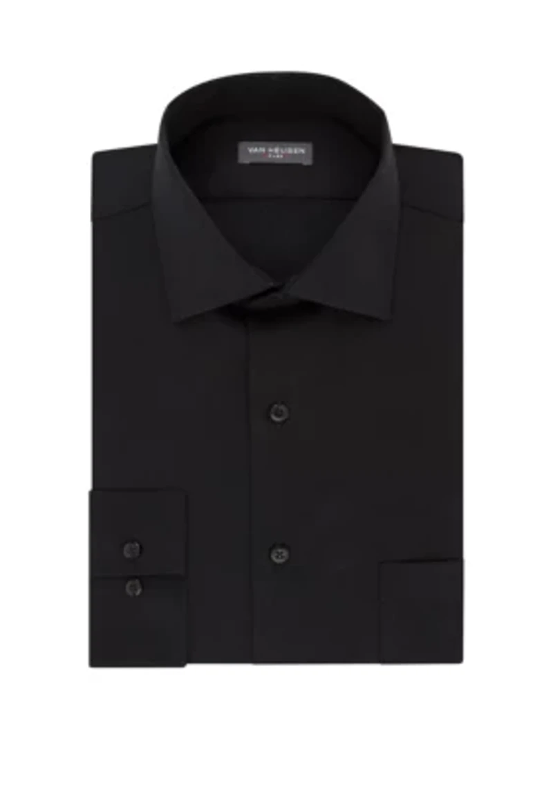 Big & Tall Fit Solid Dress Shirt