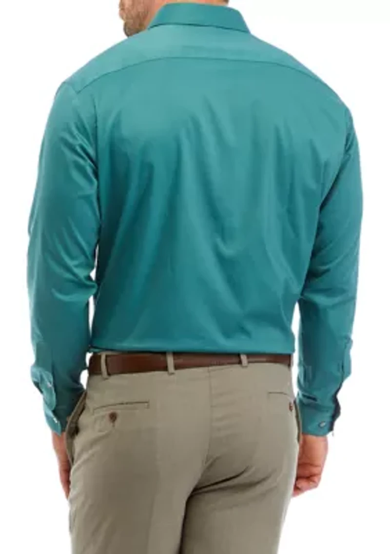 Big & Tall  Ultra Wrinkle Free Stretch Collar Shirt