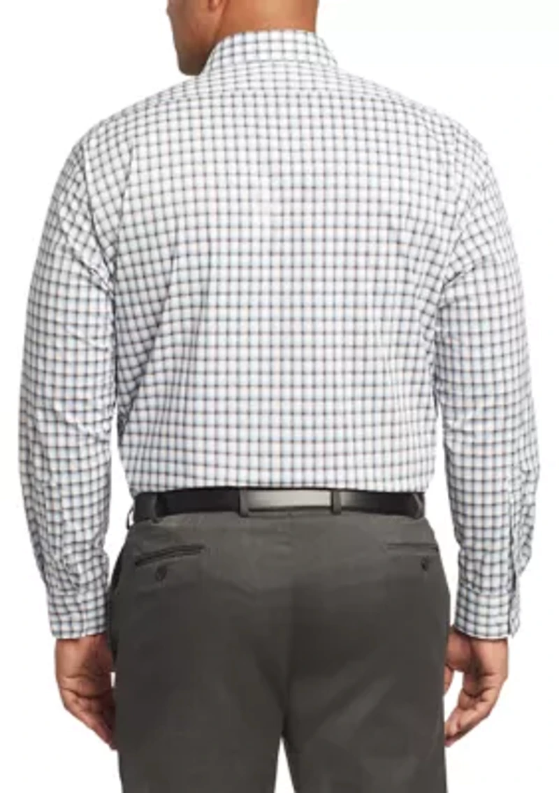 Big & Tall Ultra Wrinkle Free Stretch Collar Shirt