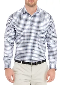 Men's Tall Ultra Wrinkle Free Stretch Collar Shirt