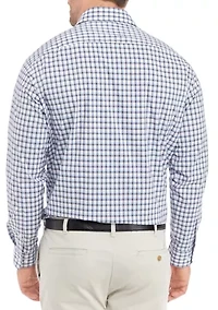 Men's Tall Ultra Wrinkle Free Stretch Collar Shirt