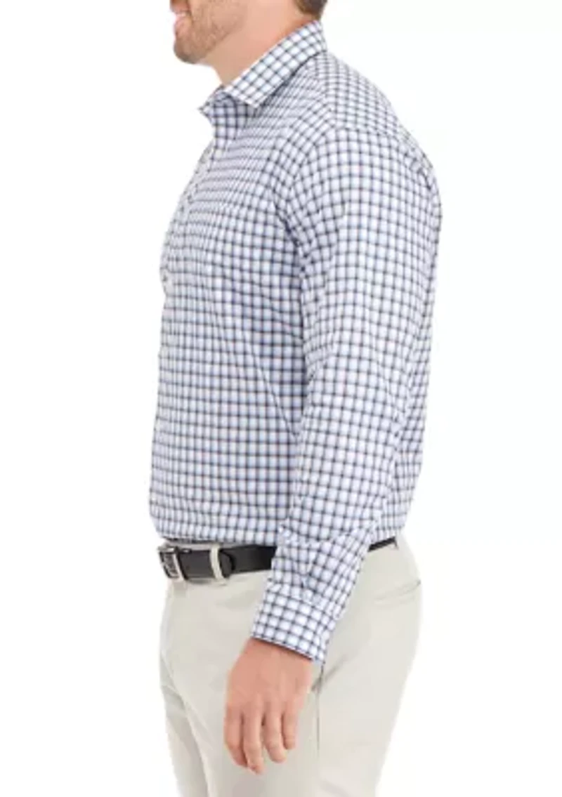 Men's Tall Ultra Wrinkle Free Stretch Collar Shirt