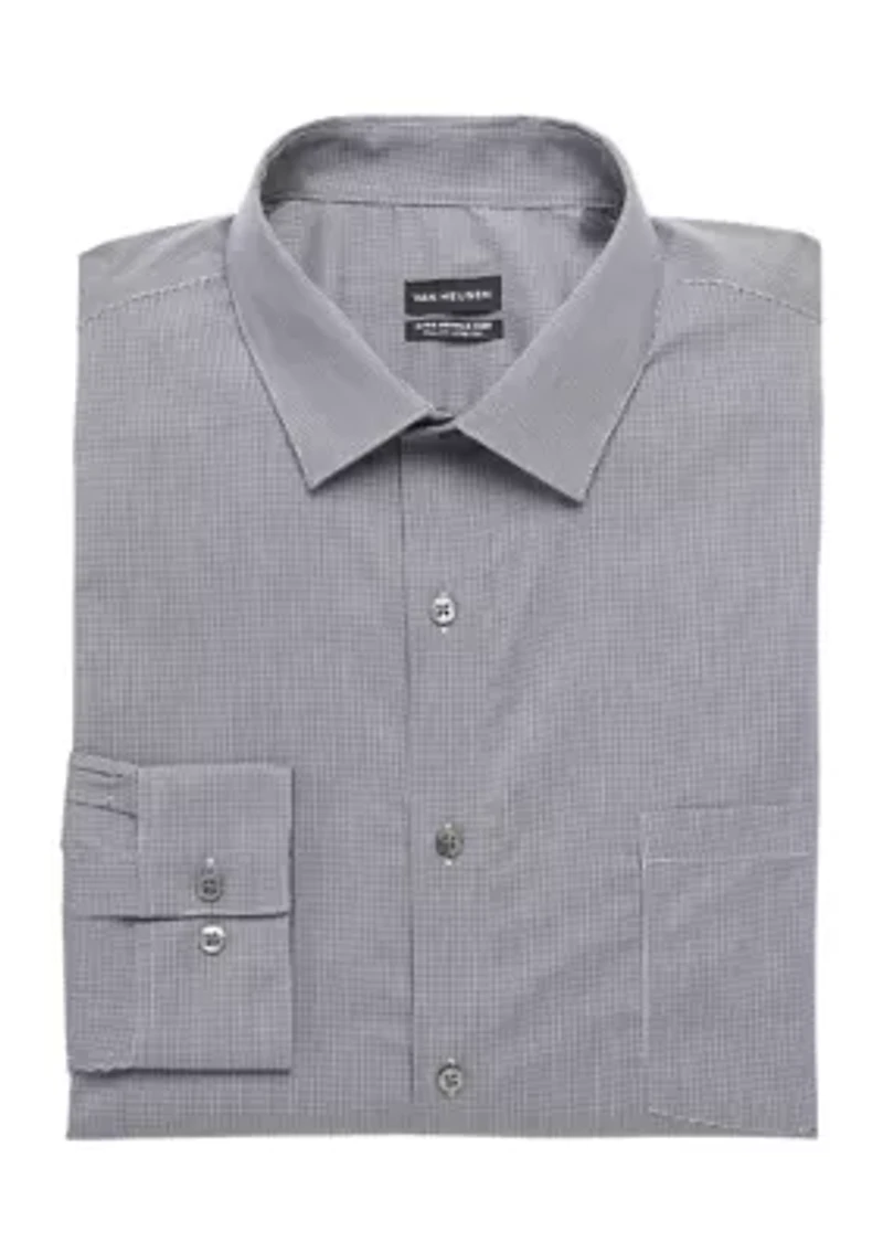 Men's Tall Ultra Wrinkle Free Stretch Collar Shirt