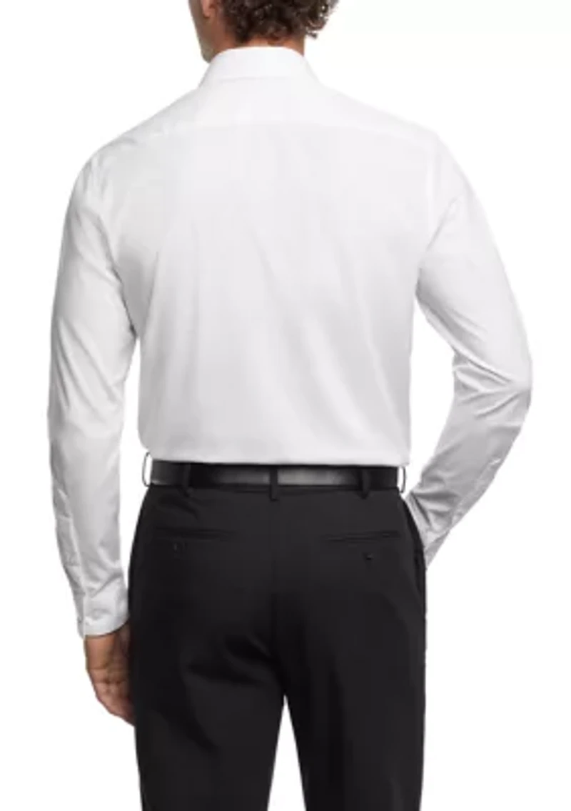 Men's Comfort Performance Slim Fit Dress Shirt