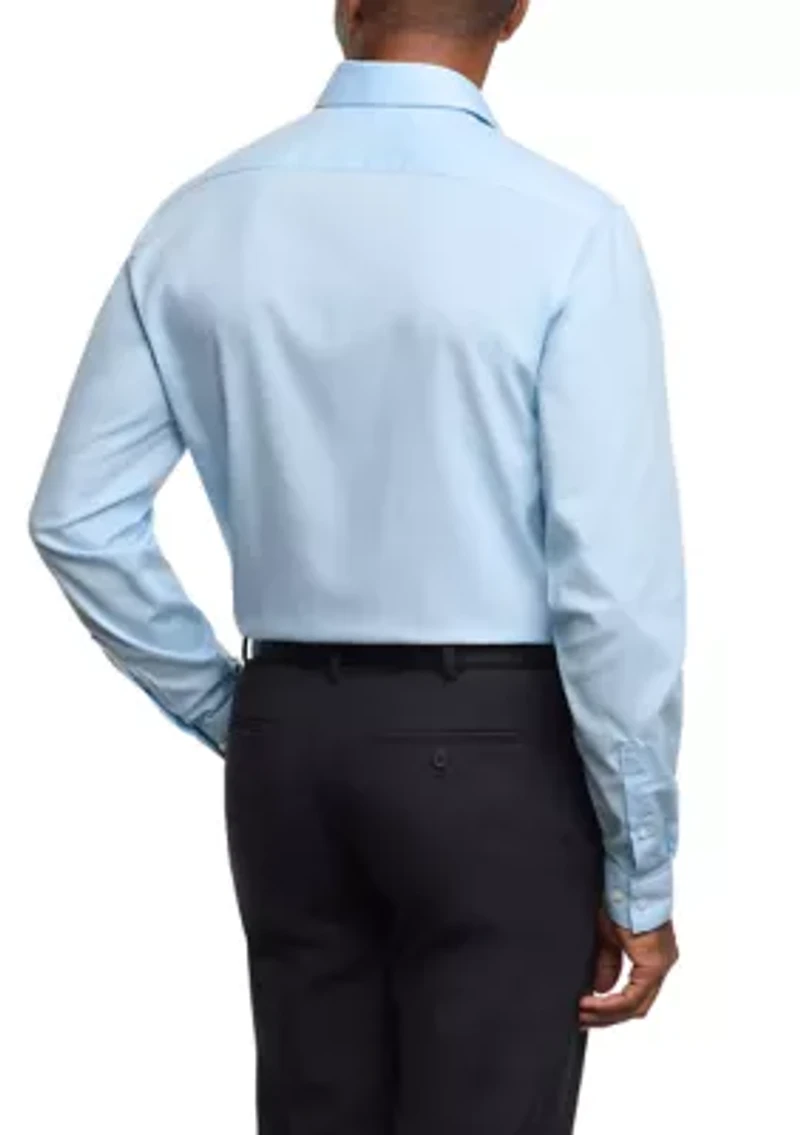 Men's Comfort Performance Slim Fit Dress Shirt