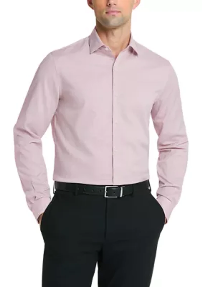 Men's Comfort Performance Slim Fit Dress Shirt