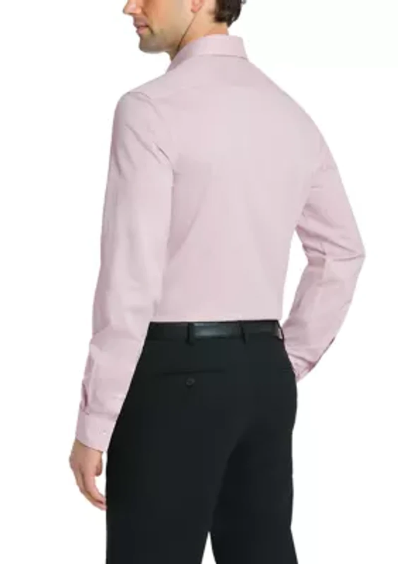 Men's Comfort Performance Slim Fit Dress Shirt