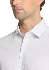 Men's Comfort Performance Slim Fit Dress Shirt