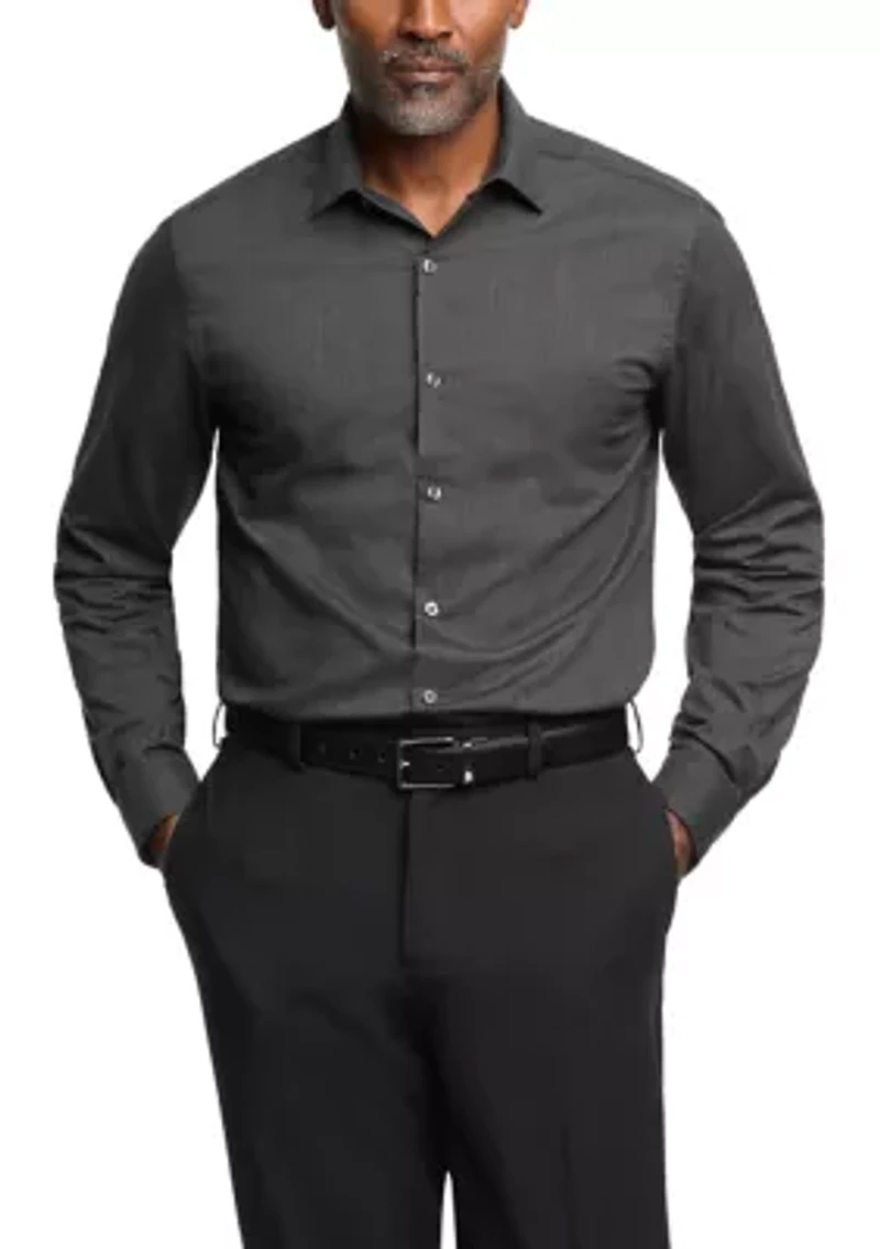 Men's Comfort Performance Slim Fit Dress Shirt