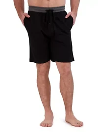 Men's Two Pack French Terry Knit Sleep Shorts