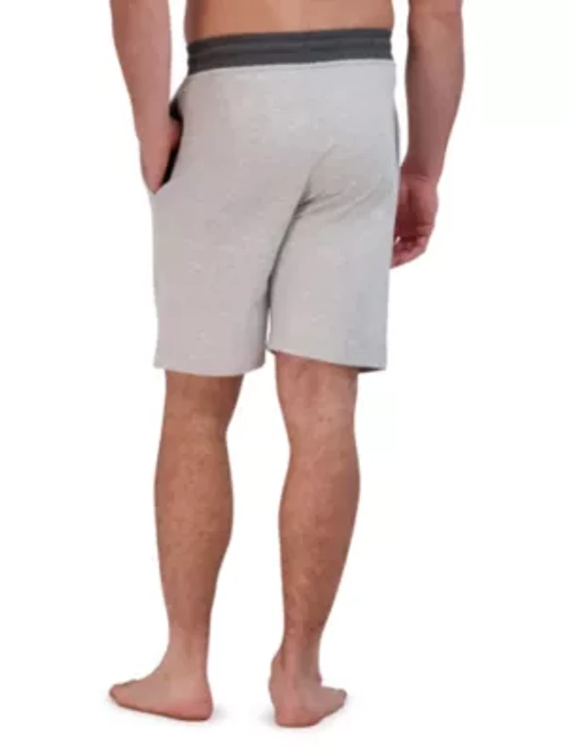Men's Two Pack French Terry Knit Sleep Shorts