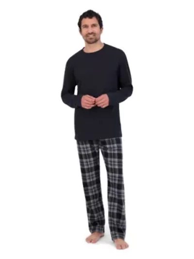 Men's 2-Piece Flannel Sleep Set