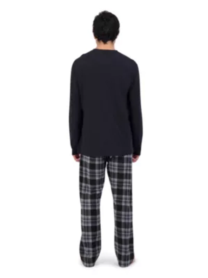 Men's 2-Piece Flannel Sleep Set