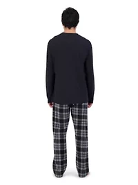 Men's 2-Piece Flannel Sleep Set