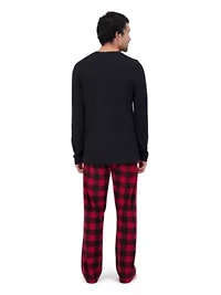 Men's 2-Piece X-TEMP Micro Fleece Pajama Set