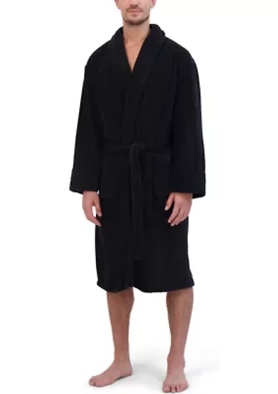 Hanes Men's  Cozy Fleece Robe