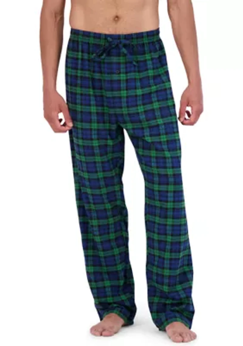Hanes Men's Flannel Pajama Set