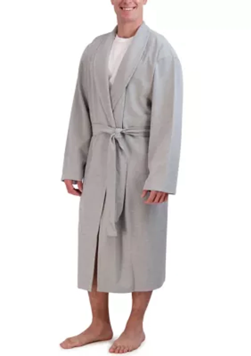 Hanes Men's Waffle Robe
