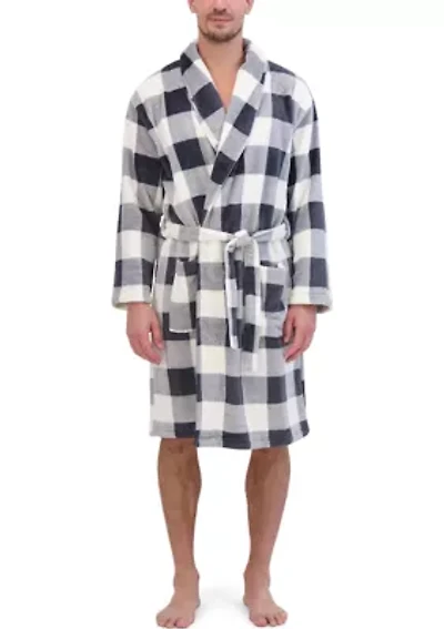 Hanes Men's Novelty Cozy Fleece Robe