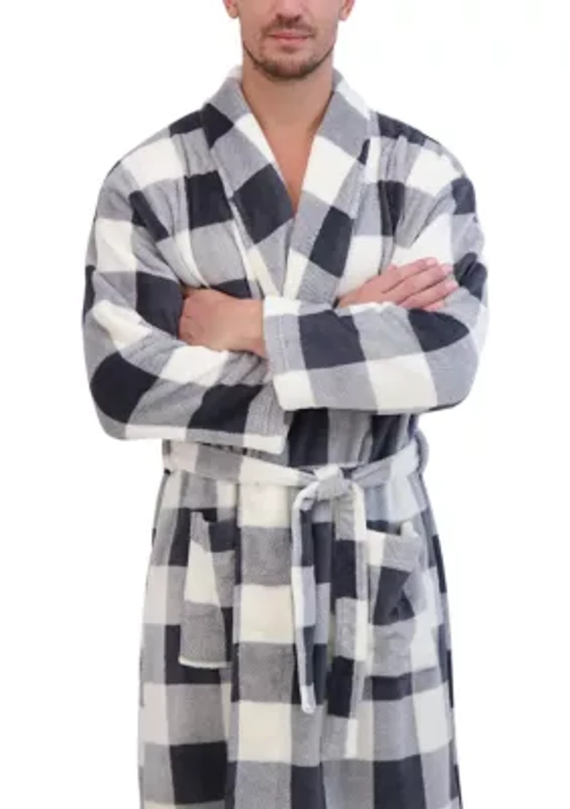 Hanes Men's Novelty Cozy Fleece Robe