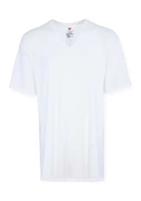 Hanes Men's 5-Pack Tall V-Neck Shirts