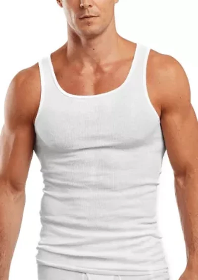 Hanes Men's 5-Pack Tall A-Shirts
