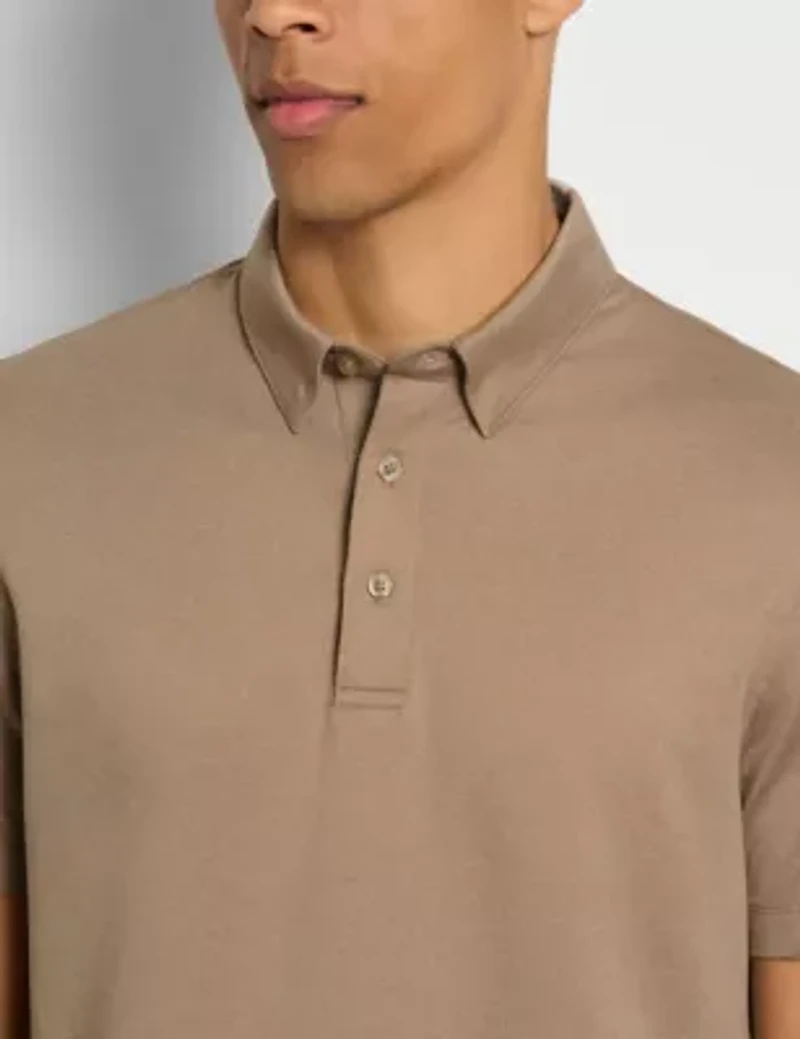 Performance Twill Polo Short Sleeve Shirt