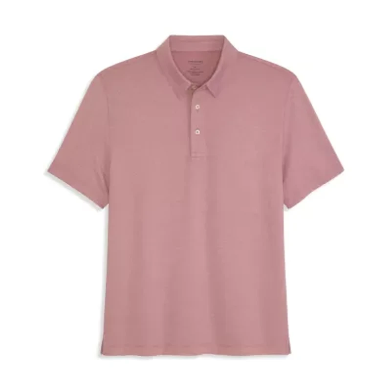 Twill Polo Short Sleeve Shirt