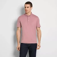 Twill Polo Short Sleeve Shirt