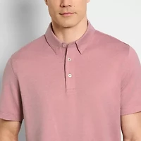 Twill Polo Short Sleeve Shirt