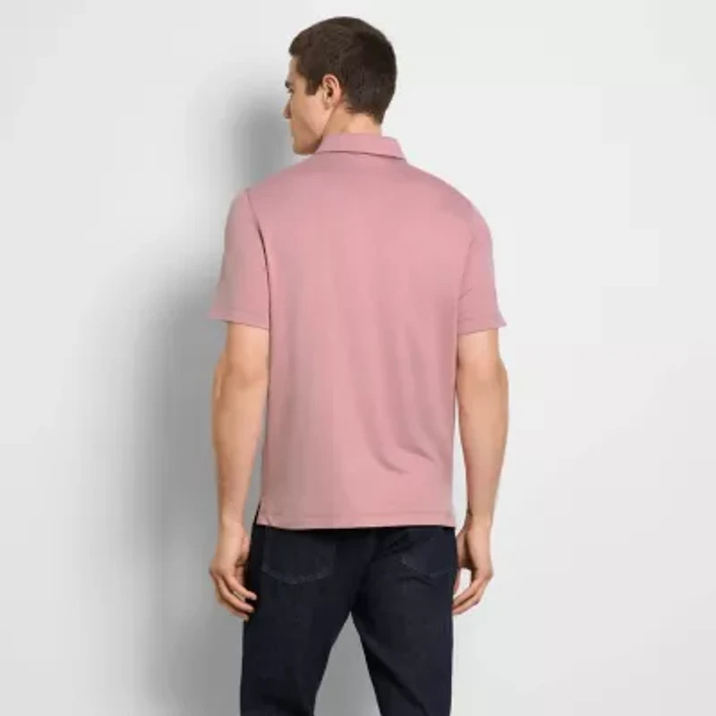Twill Polo Short Sleeve Shirt