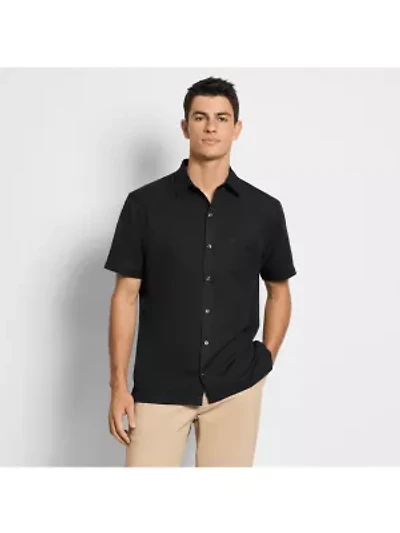 WEEKEND SOLID CAMP SHORT SLEEVE SHIRT
