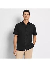WEEKEND SOLID CAMP SHORT SLEEVE SHIRT