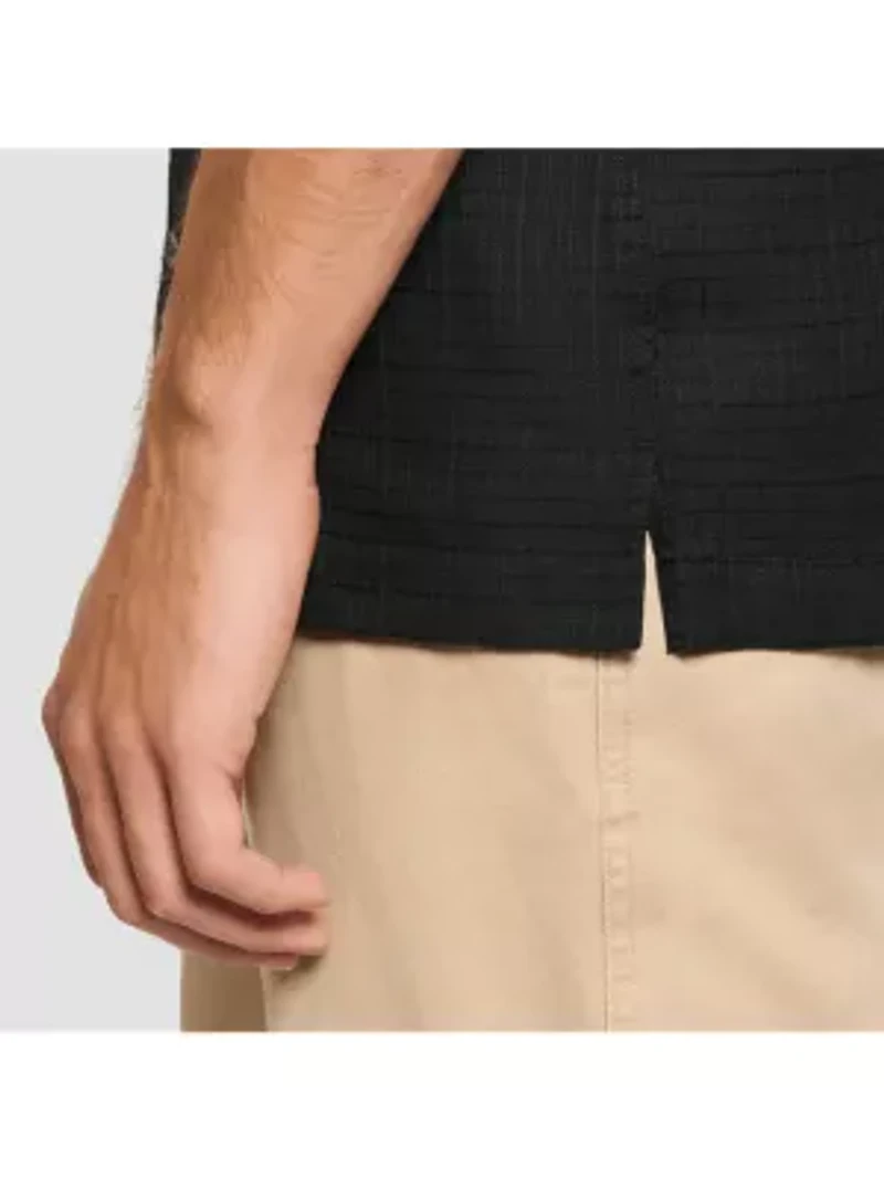 WEEKEND SOLID CAMP SHORT SLEEVE SHIRT