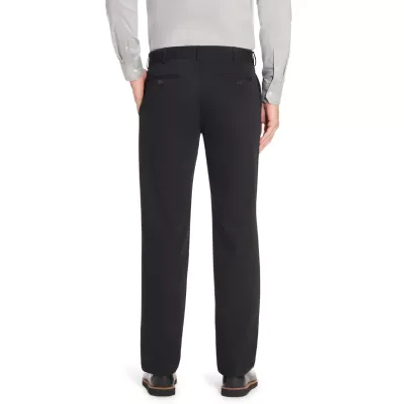 Straight Fit Wrinkle Free Dress Pants