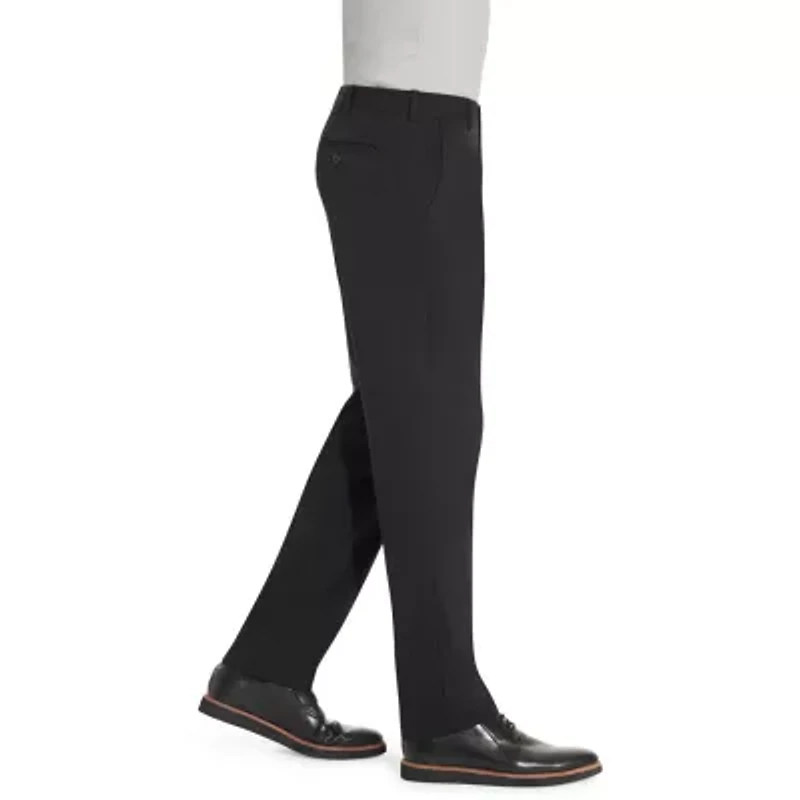 Straight Fit Wrinkle Free Dress Pants