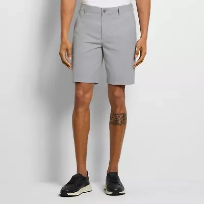 Melange Dobby Cotton Stretch Shorts
