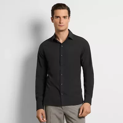 ALL WAY STRETCH SOLID LONG SLEEVE SHIRT