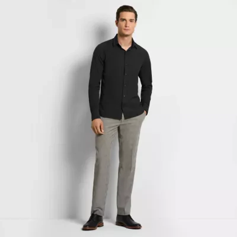 ALL WAY STRETCH SOLID LONG SLEEVE SHIRT